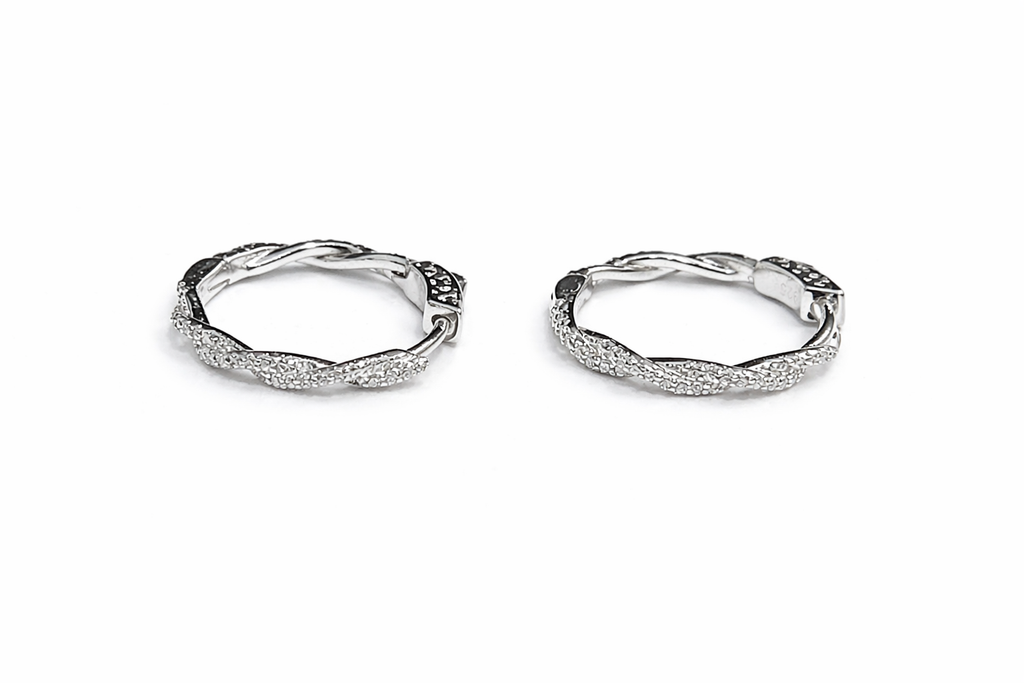 Sterling Silver Hoop Earrings