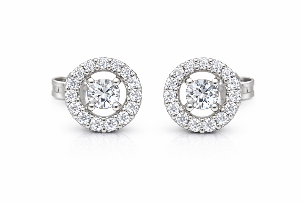 Sterling Silver 3mm Round Earrings