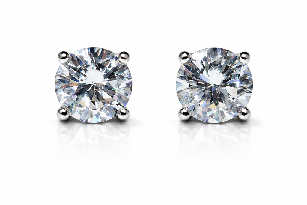 Sterling Silver 4mm Stud Earrings
