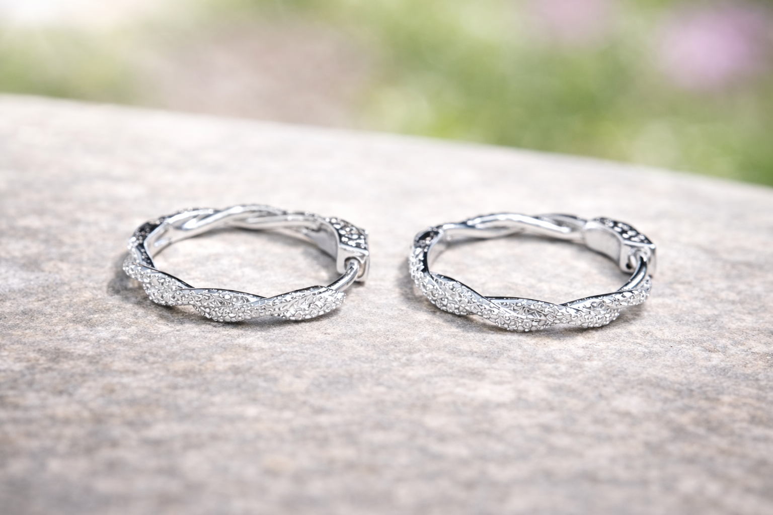 Sterling Silver Hoop Earrings