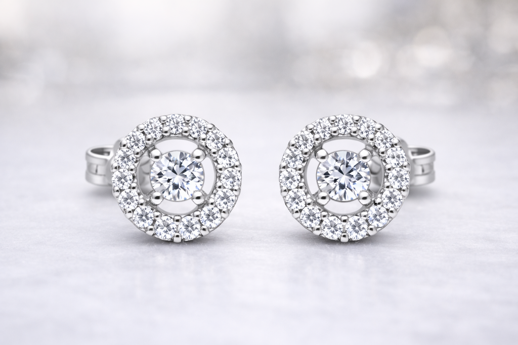 Sterling Silver 3mm Round Earrings