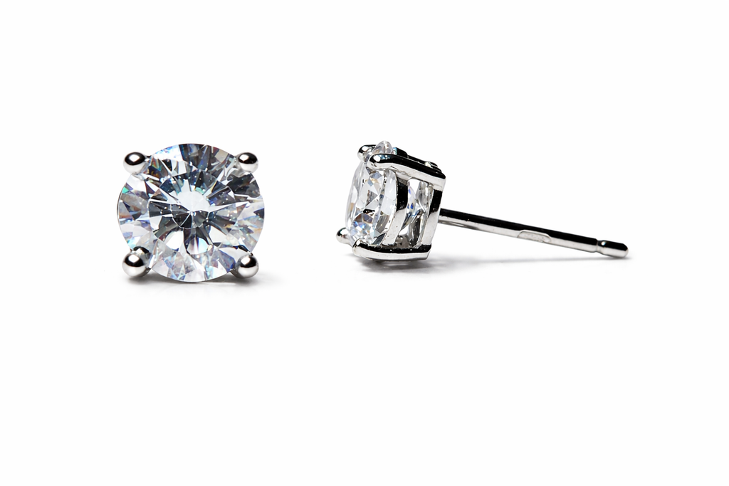 Sterling Silver 4mm Stud Earrings