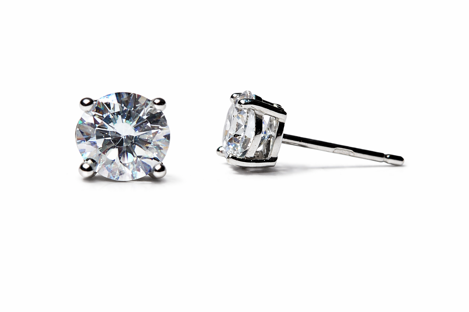 Sterling Silver 4mm Stud Earrings