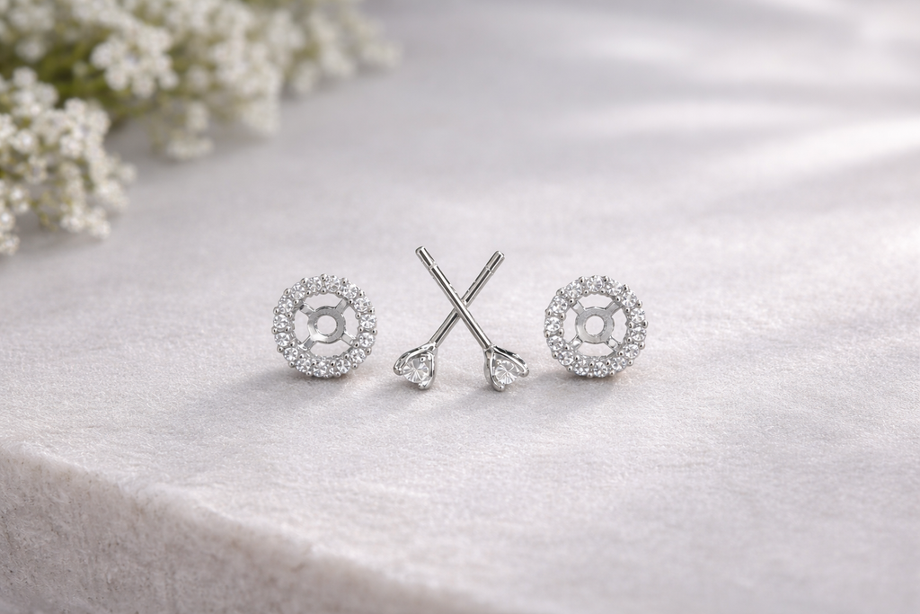 Sterling Silver 3mm Round Earrings