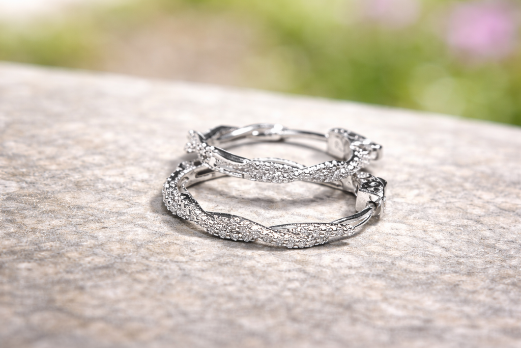 Sterling Silver Hoop Earrings