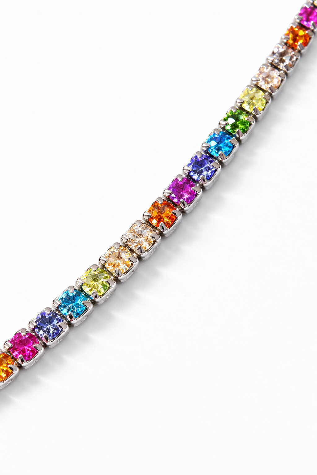 Sterling Silver Colour Bracelet