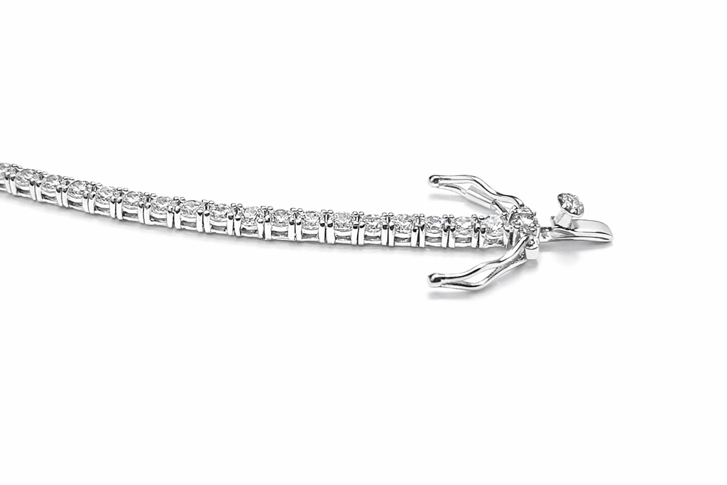 Sterling Silver Tennis Bracelet