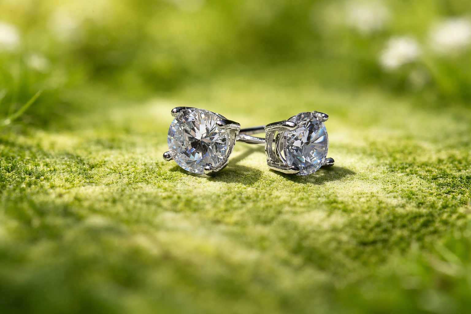 Sterling Silver 4mm Stud Earrings