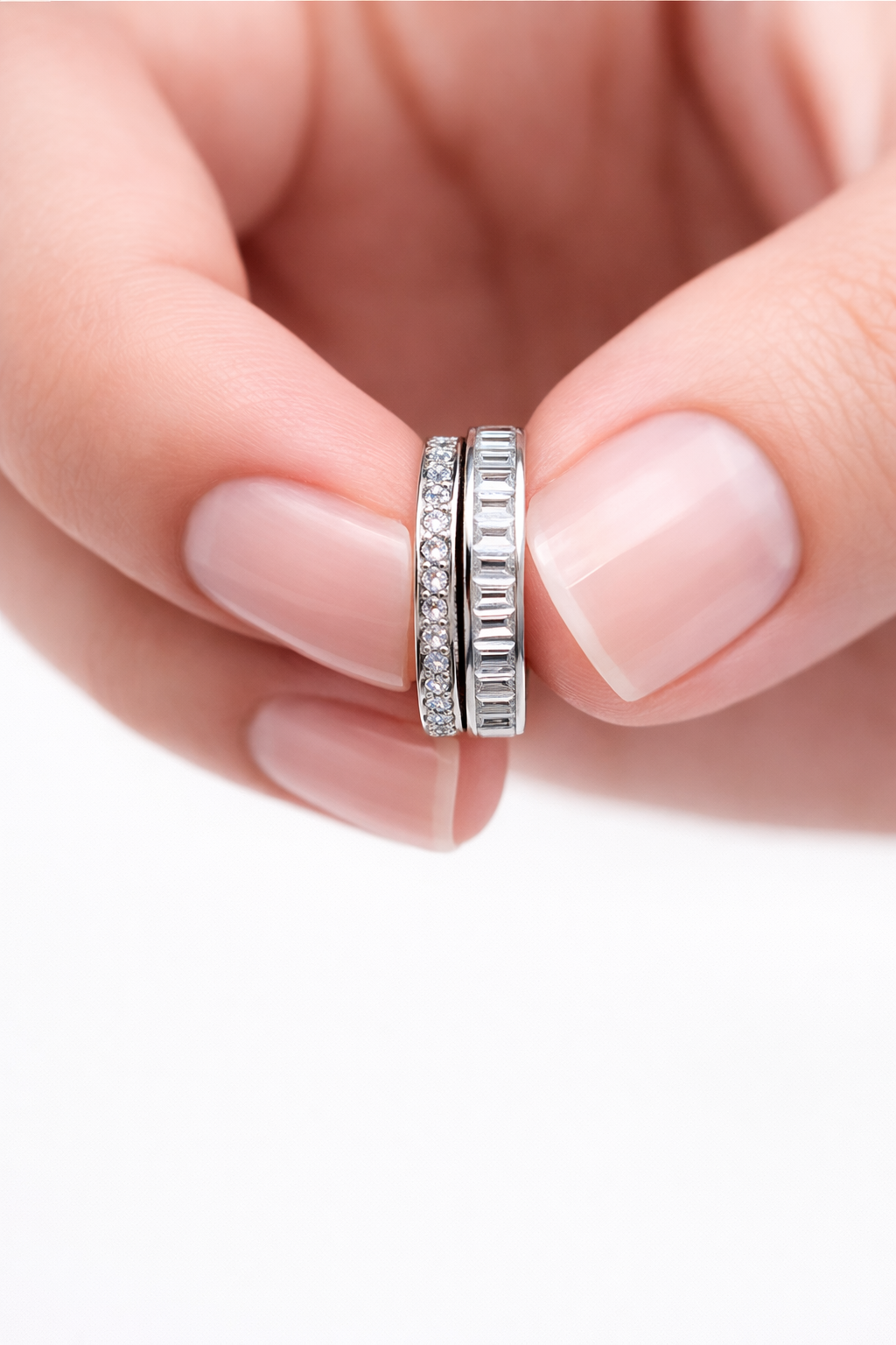 Sterling Silver Huggie Hoop Earrings