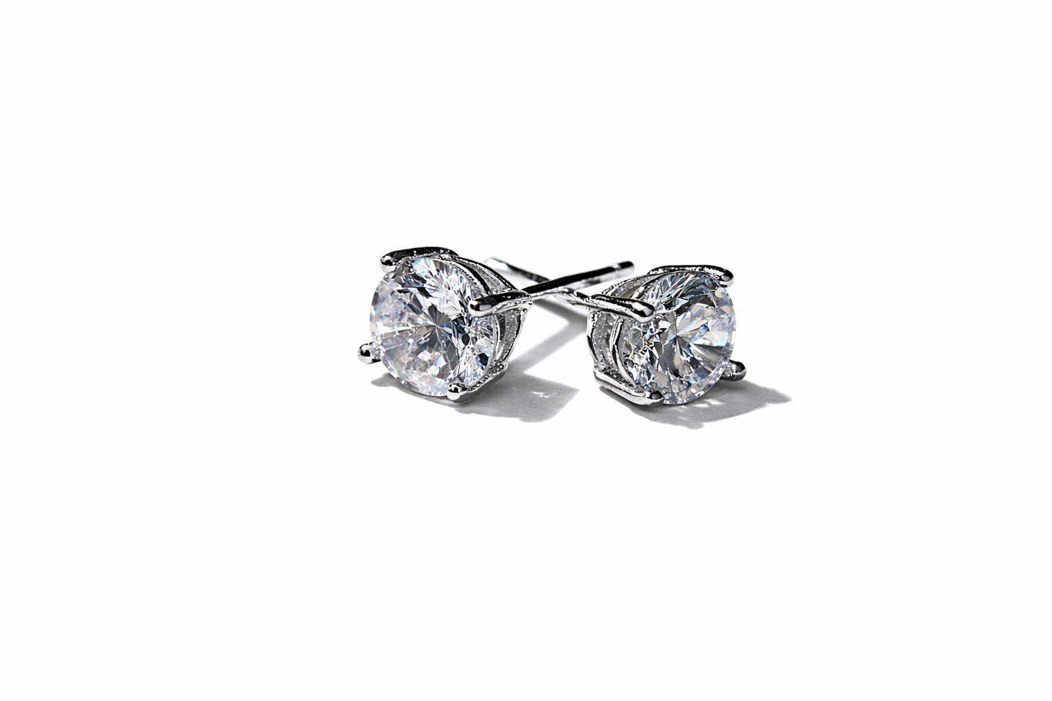 Sterling Silver 4mm Stud Earrings