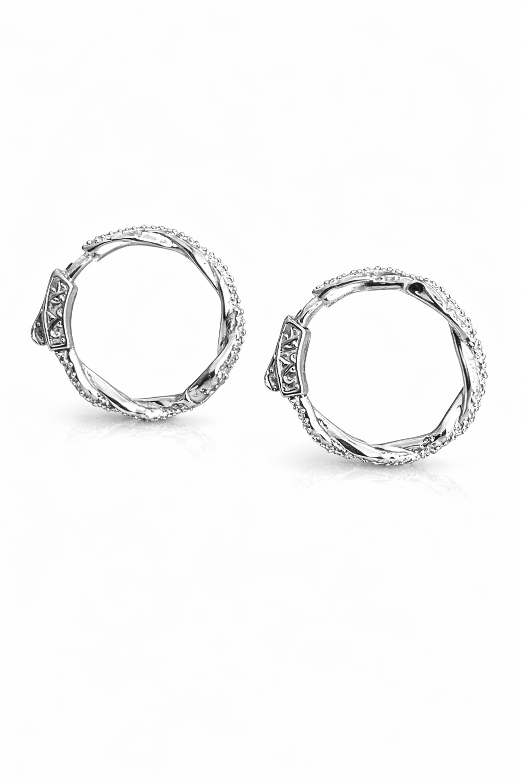 Sterling Silver Hoop Earrings