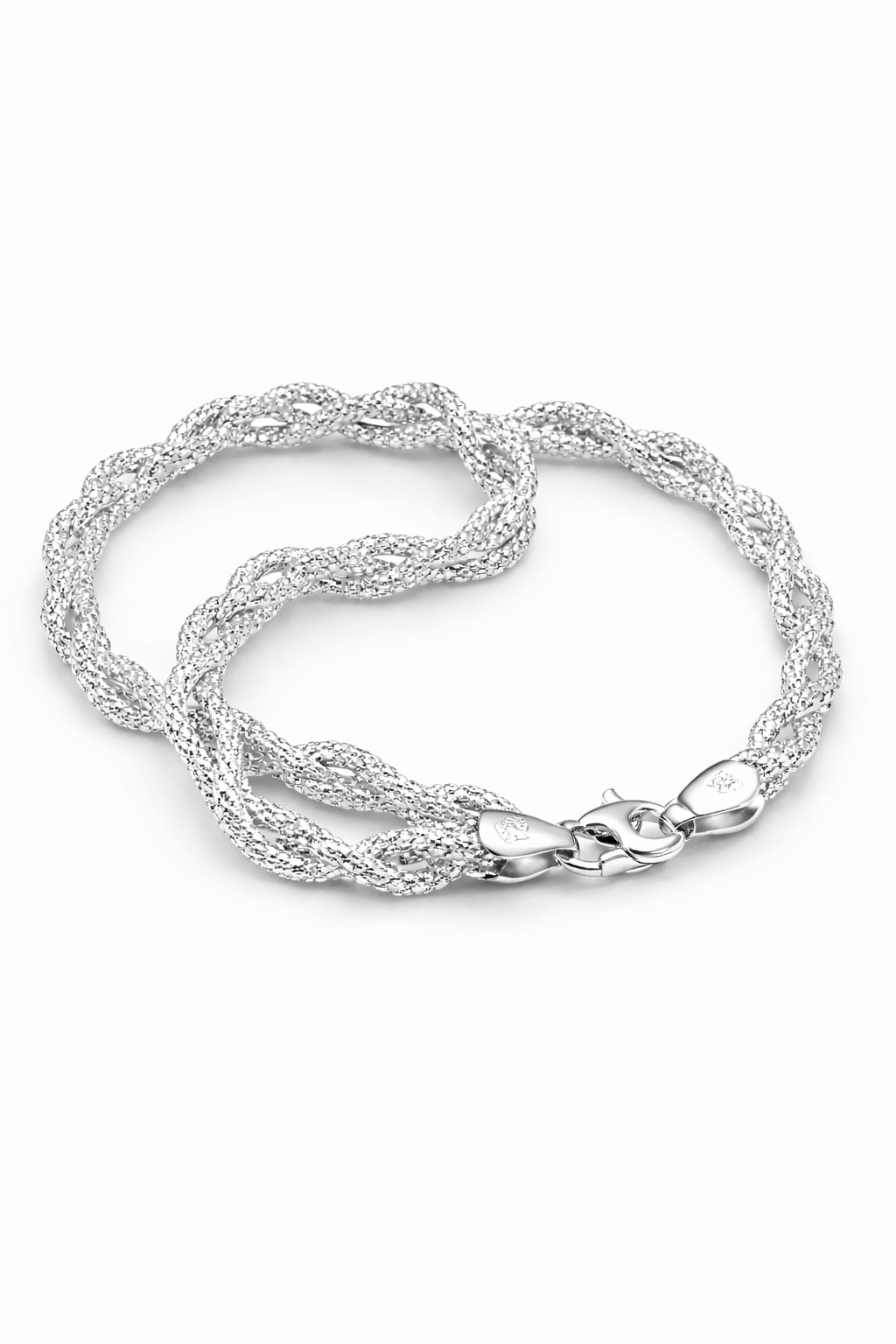Sterling Silver Twist Bracelet