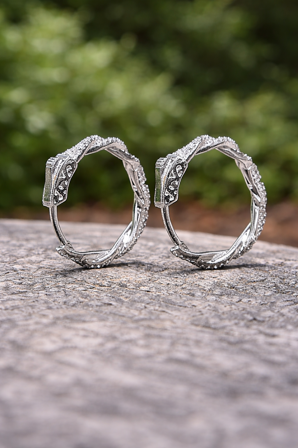Sterling Silver Hoop Earrings