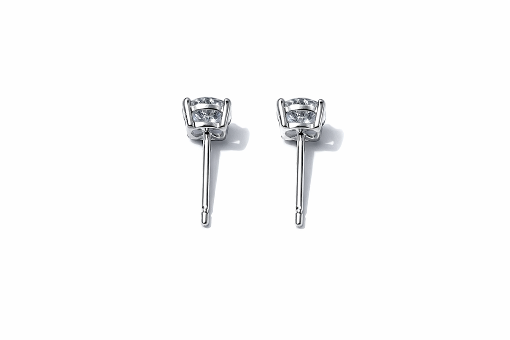 Sterling Silver 4mm Stud Earrings