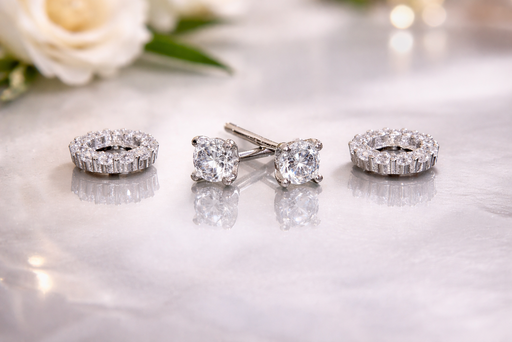 Sterling Silver 3mm Round Earrings