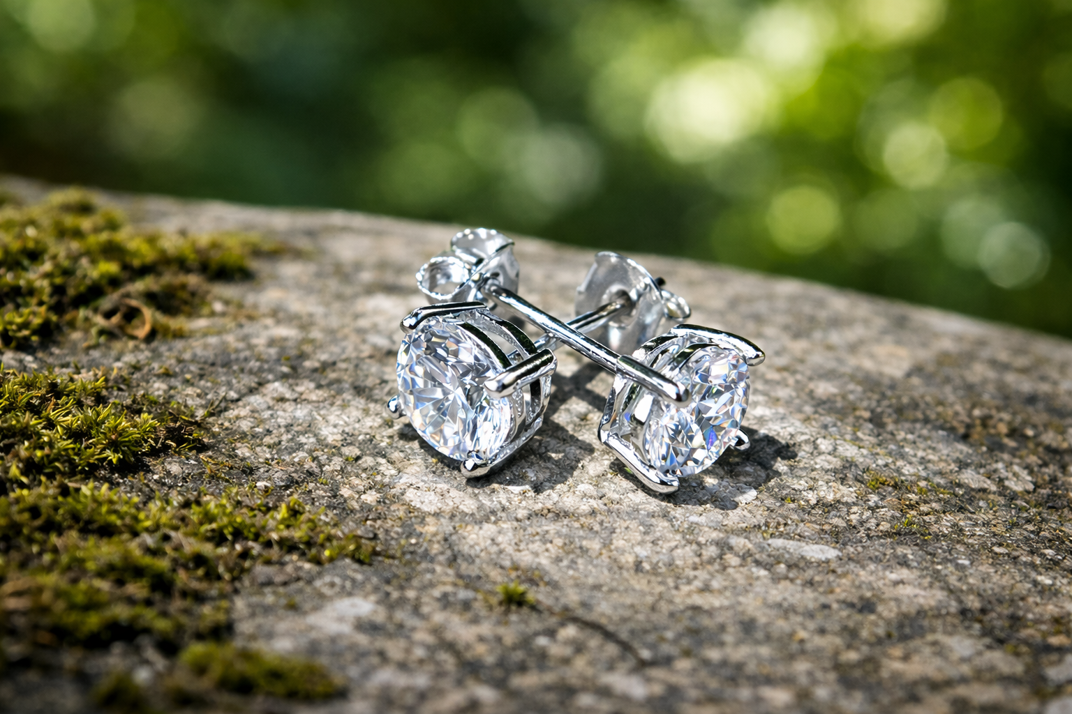 Sterling Silver 4mm Stud Earrings