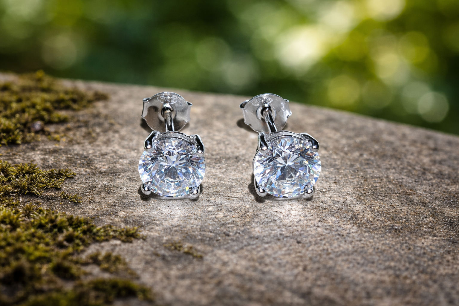 Sterling Silver 4mm Stud Earrings
